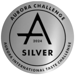 Awarded Silver during the Aurora International Taste Challenge 2024 Awarded Silver during the Aurora International Taste Challenge 2024